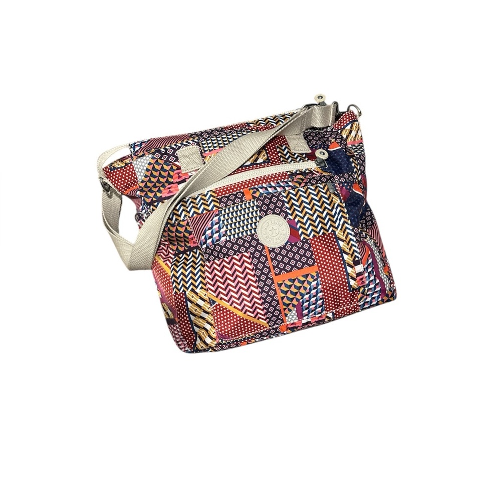 Kipling Multicolor Geometric Tote - image 2